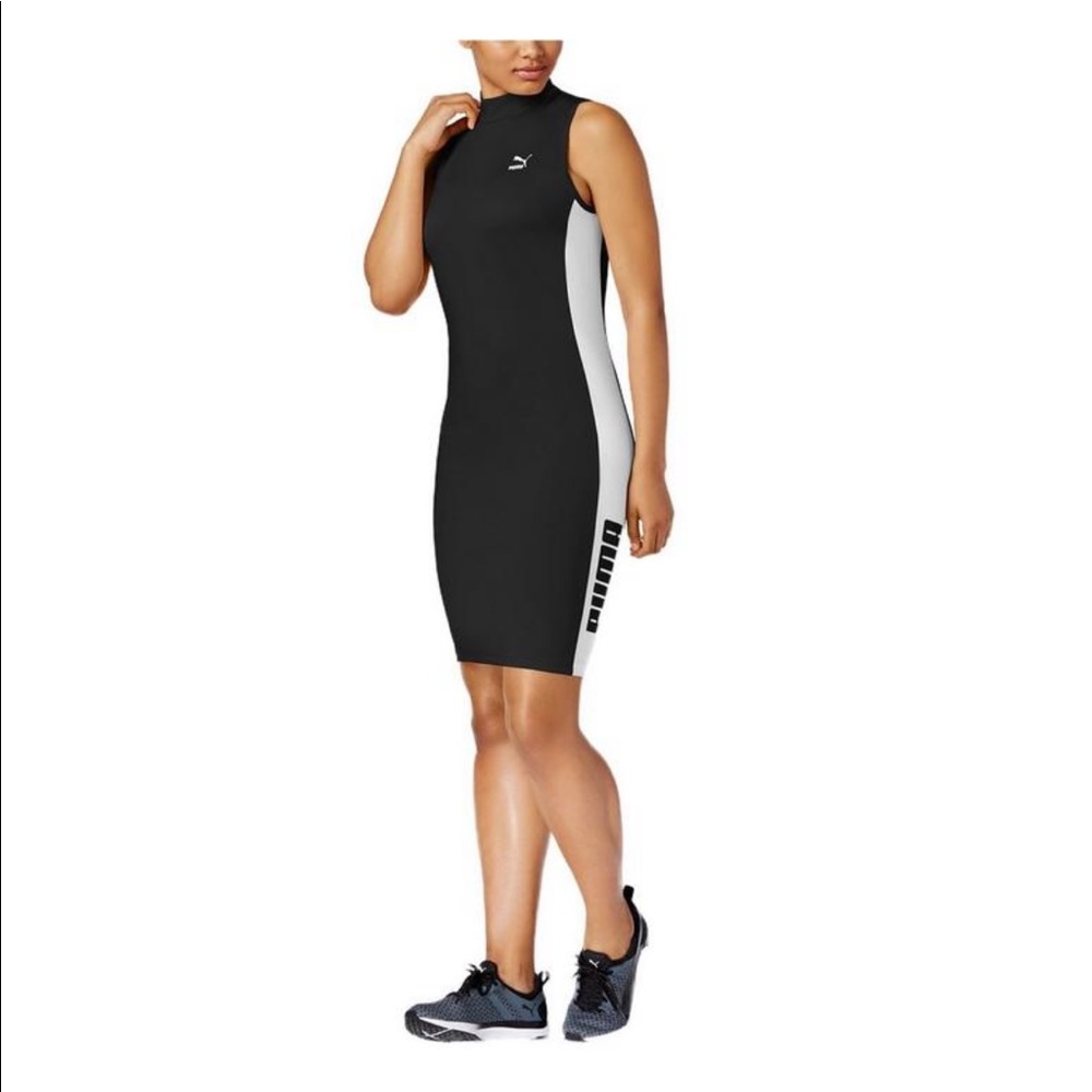 Puma T7 Dress in Black Size Medium